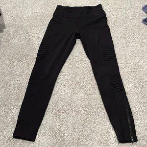 Athleta small Delancey Moto tight new without tags